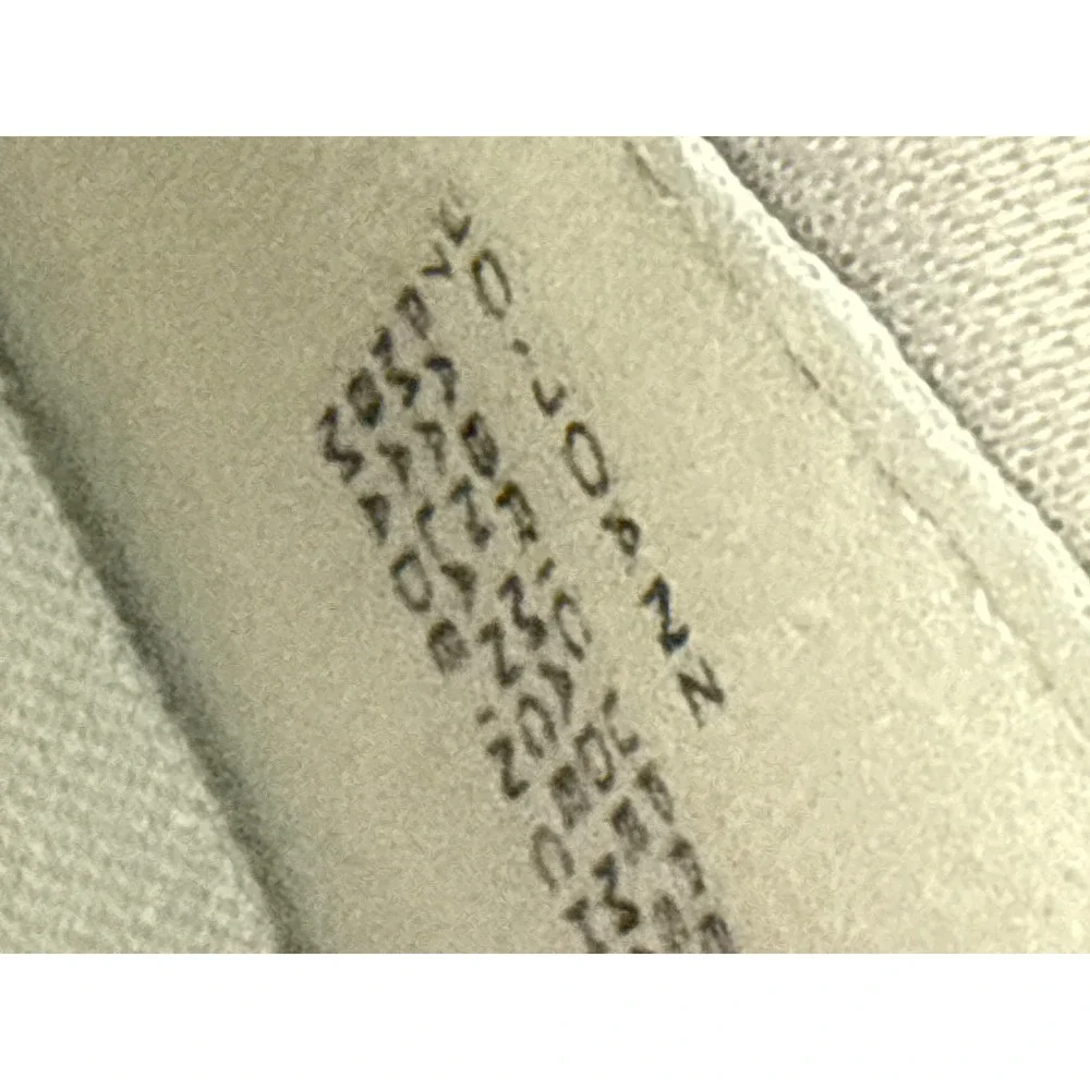 Juicy Couture Joann Silver Glitter Wedge Sneakers High Top Front Zip Size 7